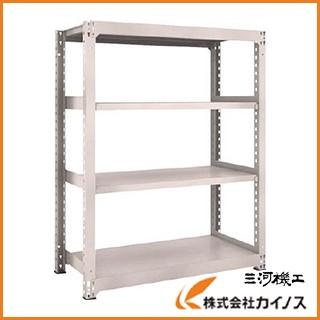 TRUSCO M3型中量棚 1200X571XH1500 4段 単体 NG M3-5464 NG