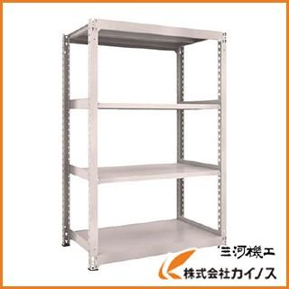 TRUSCO中山 TRUSCO M3型中量棚 1200X721XH1800 4段 単体 NG M3-6474 NG 