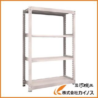 TRUSCO M5型中量棚 1200X471XH1800 4段 単体 NG M5-6454 NG