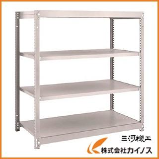 TRUSCO M1.5型軽中量棚 1160X595XH1200 4段 単体 NG M1.5-4464 NG