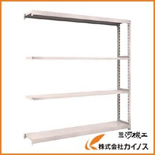 TRUSCO M2型軽中量棚 1760X300XH1800 4段 連結 NG M2-6634B NG