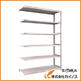TRUSCO M2型軽中量棚 1460X450XH2100 6段 連結 NG M2-7546B NG