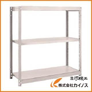 トラスコ中山 TRUSCO M1．5型軽中量棚 860X445X1200 3段 単体 ネオグレ M1.5-4343 NGM1.54343