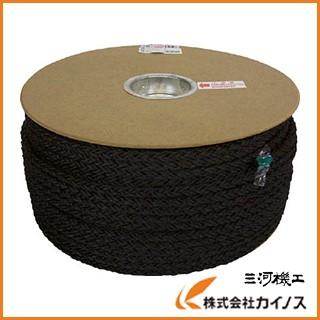 ユタカ ポリエステルクロス係留ドラム巻 9φ×150m 黒 PRD-51