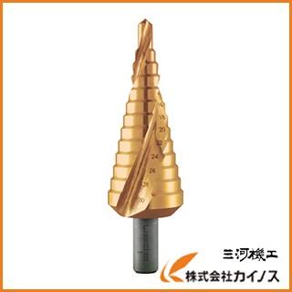 ALPEN 2枚刃スパイラルステップドリル 37mm チタン 72800729