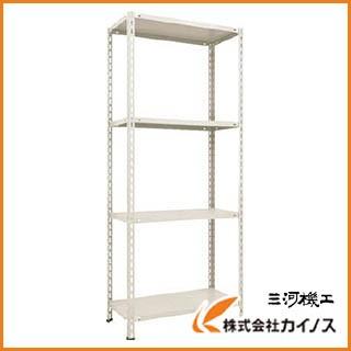 トラスコ中山 TRUSCO 軽量棚 中棚ボルトレス型1800X450X2100 4段 ネオグレ L76X-14 NGL76X14