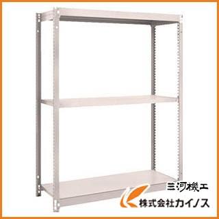 トラスコ中山 TRUSCO M1．5型軽中量棚 1160X295X1500 3段単体 ネオグレ M1.5-5433 NGM1.55433