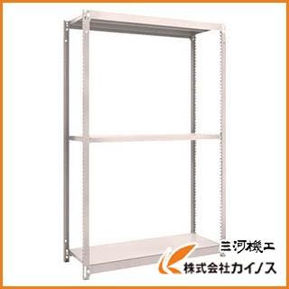 トラスコ中山 TRUSCO M1．5型軽中量棚 1460X595X1800 3段単体 ネオグレ M1.5-6563 NGM1.56563