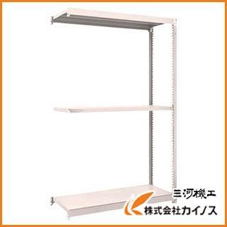 トラスコ中山 TRUSCO M1．5型軽中量棚 1760X595X1800 3段連結 ネオグレ M1.5-6663B NGM1.56663B