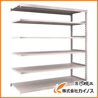 トラスコ中山 TRUSCO M2型軽中量棚 1460X300XH1800 6段 連結 ネオグレ M2-6536B NGM26536B