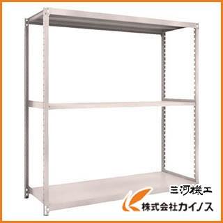 トラスコ中山 TRUSCO M2型軽中量棚 1760X600XH1800 3段 単体 ネオグレ M2-6663 NGM26663