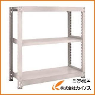 トラスコ中山 TRUSCO M3型中量棚 1500X571XH1500 3段 単体 ネオグレ M3