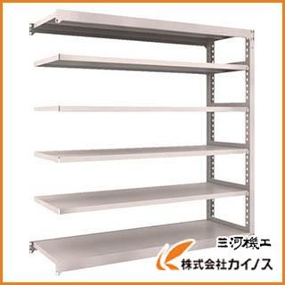 トラスコ中山 TRUSCO M3型中量棚 1200X721XH1800 6段 連結 ネオグレ M3