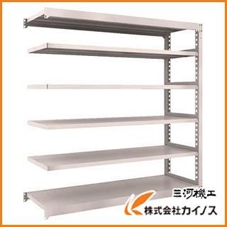 トラスコ中山 TRUSCO M5型中量棚 1500X471XH1800 6段 連結 ネオグレ M5-6556B NGM56556B