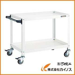 トラスコ中山 TRUSCO ラビットワゴン 600X400 ハンドル付 ウレタン車輪