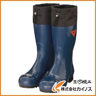 SHIBATA セーフティベアー500 ネイビー 25．0CM AB061-25.0 AB06125.0