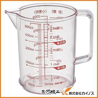 アスベル 耐熱計量カップR−500 231780 : カイノス Yahoo!ショッピング