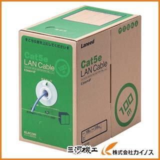 エレコム EU RoHS指令準拠LANケーブル CAT5E 100m パープル LD-CT2