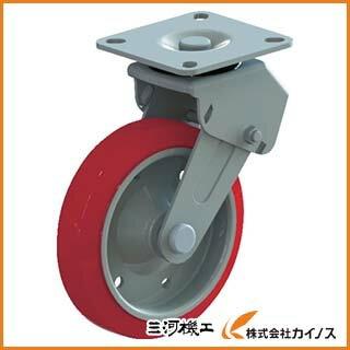 SAMSONG スプリング内蔵キャスター 自在 PU車 150mm TP6061-02-PSD-SA 