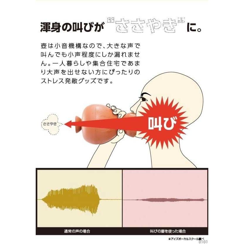 ポイント10倍 ストレス解消グッズ 大声叫ぶ ストレス発散 叫びの壺 高い品質 Www Aqtsolutions Com