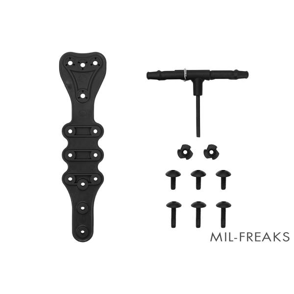 Safariland Model 6004UFA Universal Flex Adapter ユニーバーサル プラットフォーム ブラック