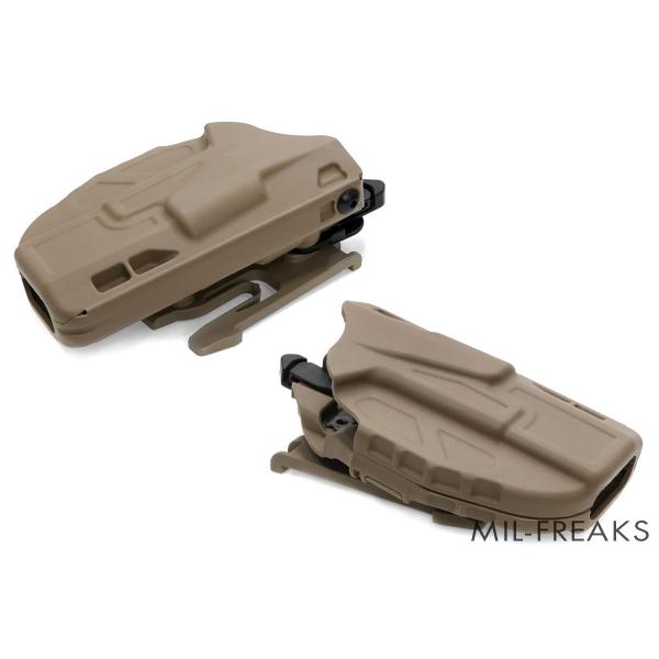 US 米軍実物 Safariland Model 7378 7TS ALS ホルスター + QLSフォーク