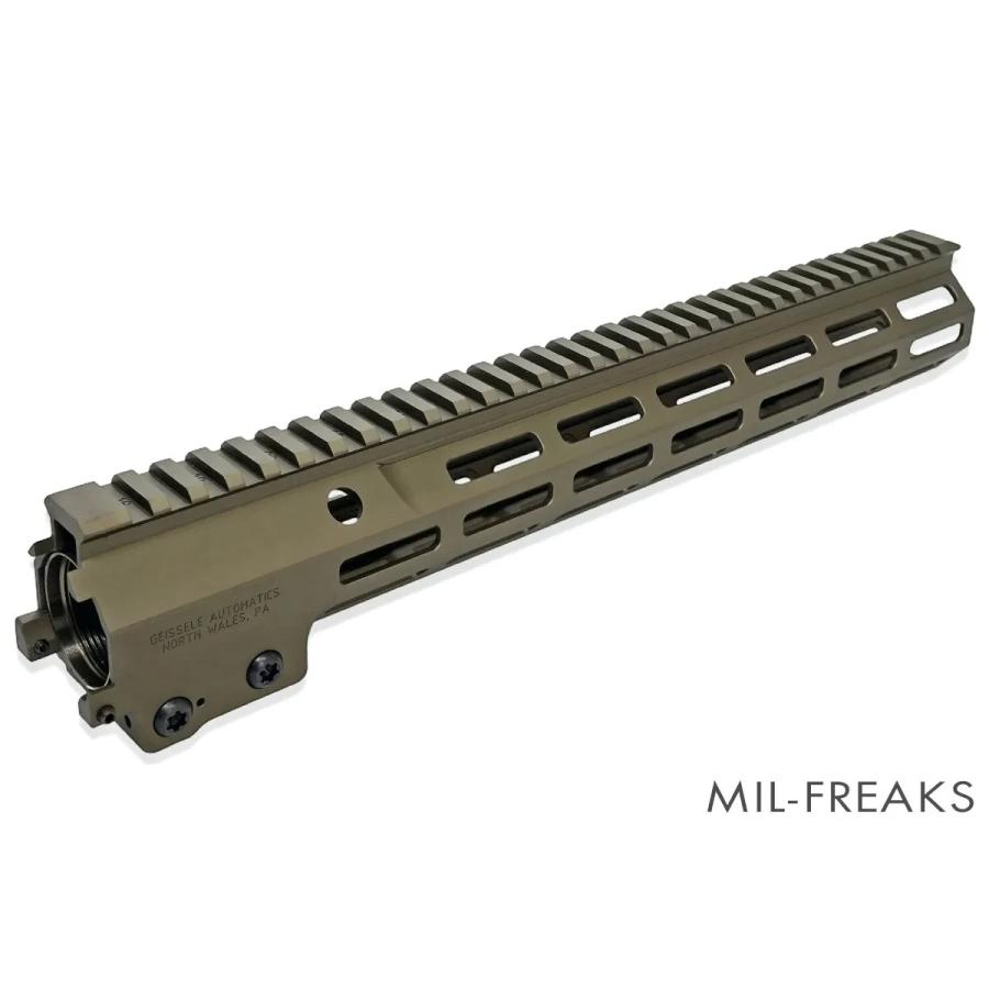 GEISSELE AUTOMATICSハンドガード DE 13.5インチ Airsoft Artisan Geisseleタイプ MK16 ハンドガード 13.5インチ DDC