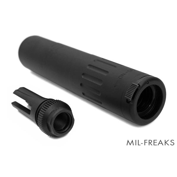 Airsoft Artisan AACタイプ M4-2000 サプレッサー + Blackout 51T