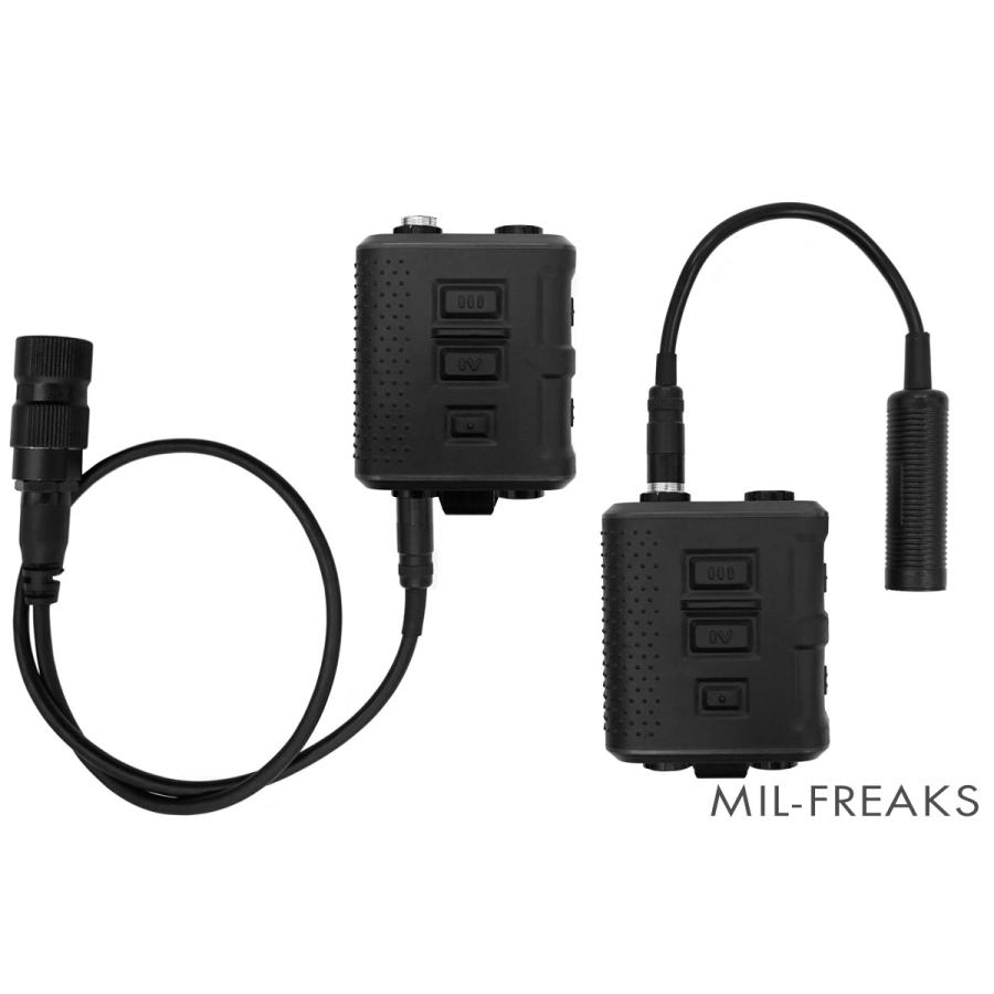 FALCO (FCS) Invisioタイプ V60 6ピン PTT ブラック : ミリタリー