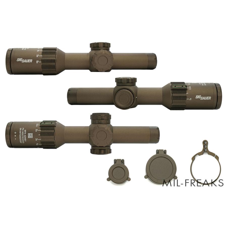 Holy Warrior SIG SAUERタイプ TANGO6T DVO ショートスコープ 1-6X24mm