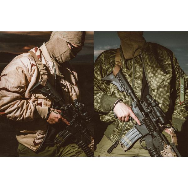 QILO x ALPHA INDUSTRIES MA-1 Bomber リバーシブルジャケット