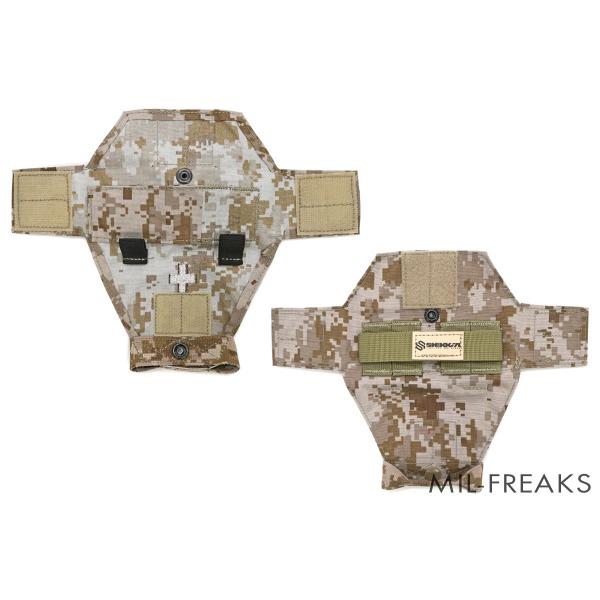 SHEKKIN GEARS TQSタイプ MET 止血帯ポーチ AOR1 : ミリタリーショップ