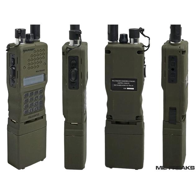 TRi.s製作　AN/PRC-152 ダミーラジオセット　IC-4300付属 Amazon.co.jp: prc-152 ダミーラジオ 特小改造済み zタク用PTT