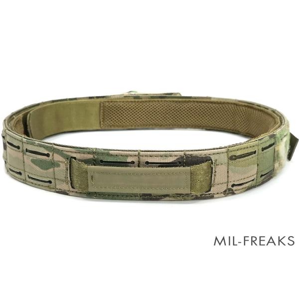 Raptorタイプ Dunbar Austrialpin製 D-ring COBRAバックル ガンベルト マルチカム 【イギリス軍】 実物生地使用[M (32-36インチ)]