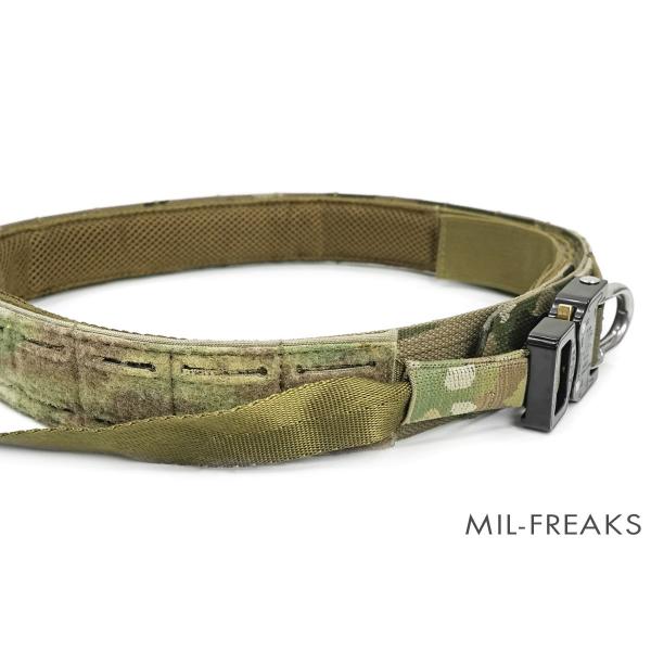 Raptorタイプ Dunbar Austrialpin製 D-ring COBRAバックル ガンベルト マルチカム 【イギリス軍】 実物生地使用[M (32-36インチ)]