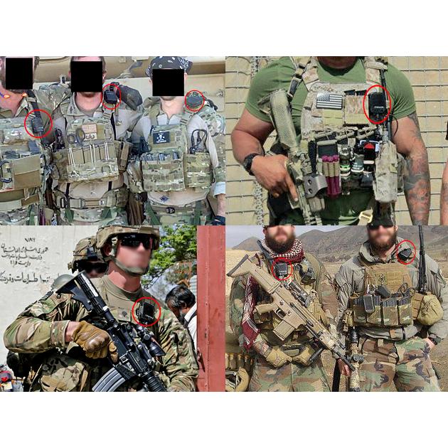 ZTactical Thalesタイプ MBITR PRC ラジオ PTT スピーカーマイク icom