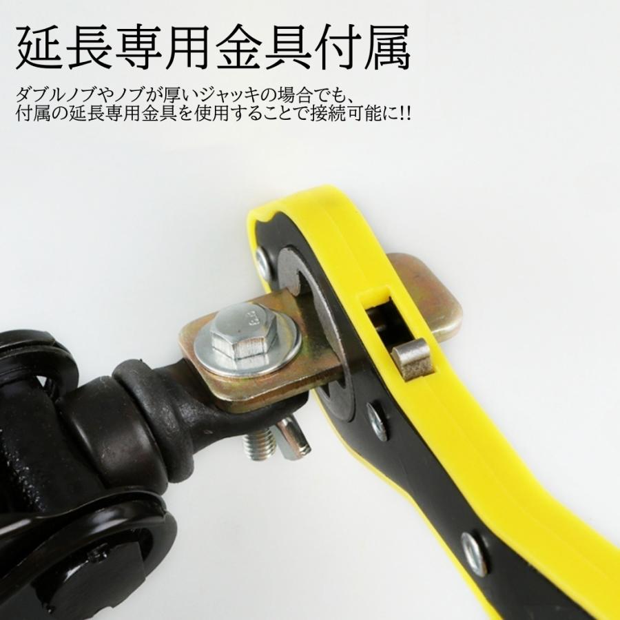 トラキャン　ピッアップキャンパー　ジャッキ　ハンドル トラキャンの電動ジャッキが動かない？手動工具は必需品