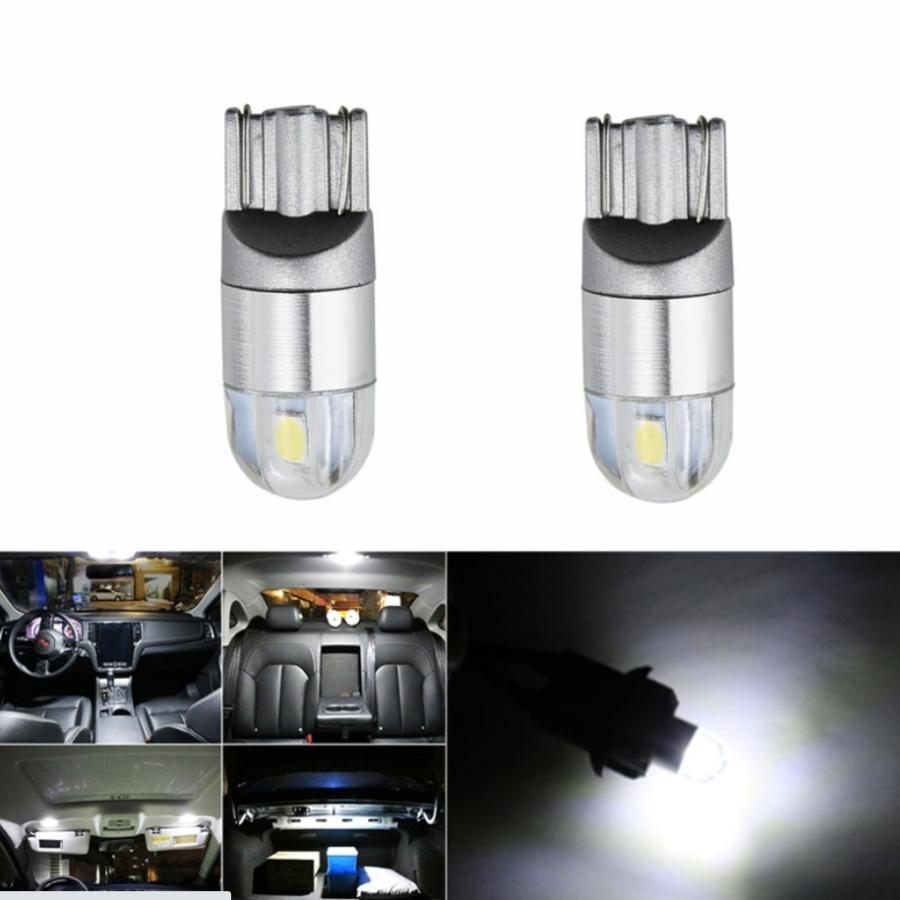 T10/T15/T16 2SMD アンバー ホワイト アイスブルー LED ポジション球