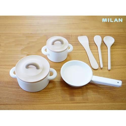 木のおもちゃ MILAN ミラン ままごとセット クリスマス 木のお鍋白木 