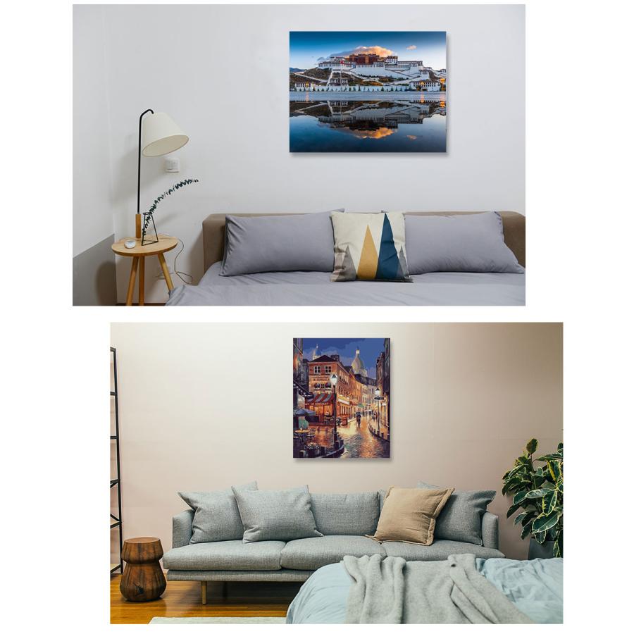 油絵セット 油絵キット 40×50cm 風景 キャンバスフレーム付き 油絵セット 油絵キット 40×50cm 風景 キャンバスフレーム付き