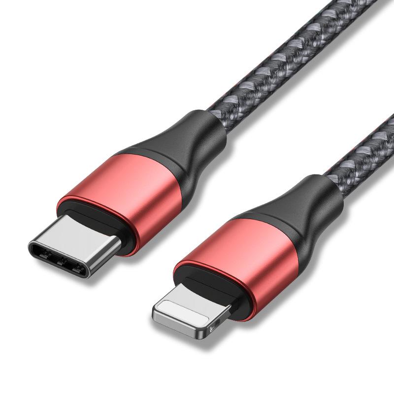iPhone to Type-c PD 充電ケーブル 1m 2m ライトニング 20w 対応