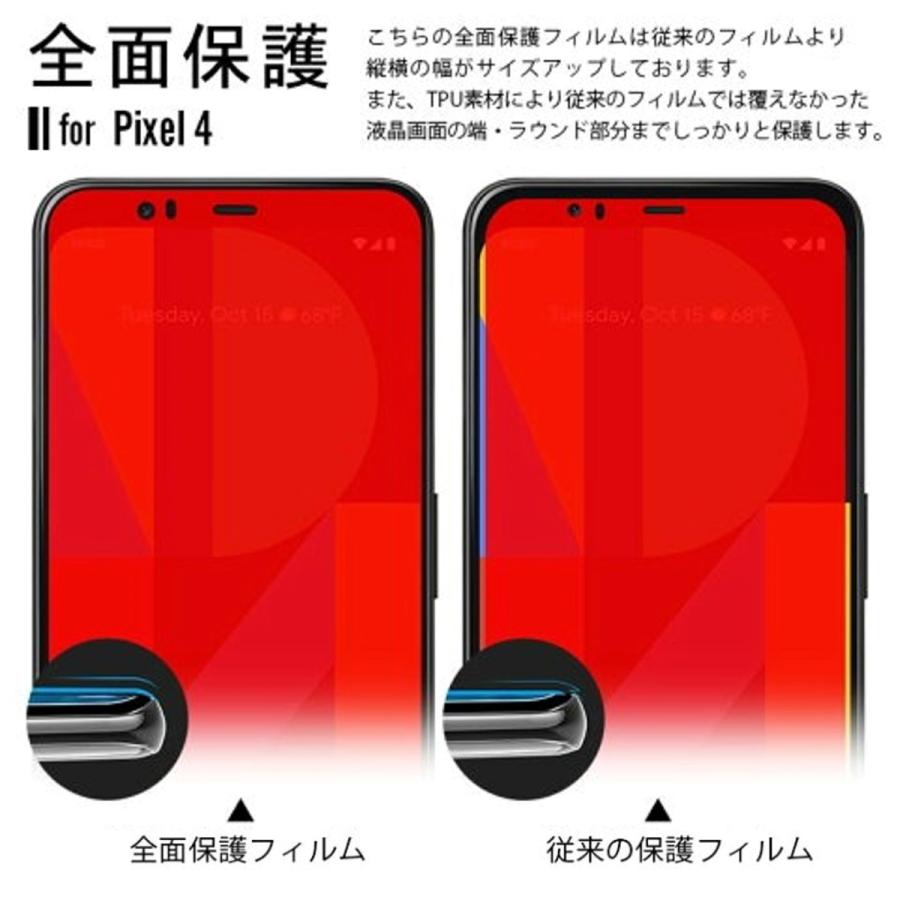 Google Pixel 4 スマホフィルム グーグルピクセル フィルム pixel マット ブルーライトカット クリア TPU 画面保護シート 全面保護 |  | 03