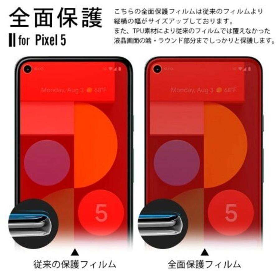 Google Pixel 5 スマホフィルム グーグルピクセル フィルム pixel マット ブルーライトカット クリア TPU 画面保護シート 全面保護 |  | 03