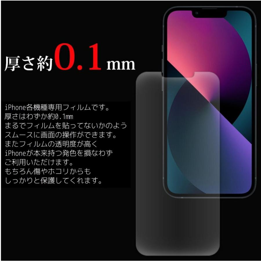 iPhone 12 mini スマホフィルム アイフォン フィルム マット ブルーライトカット クリア 液晶保護 画面保護シート |  | 05