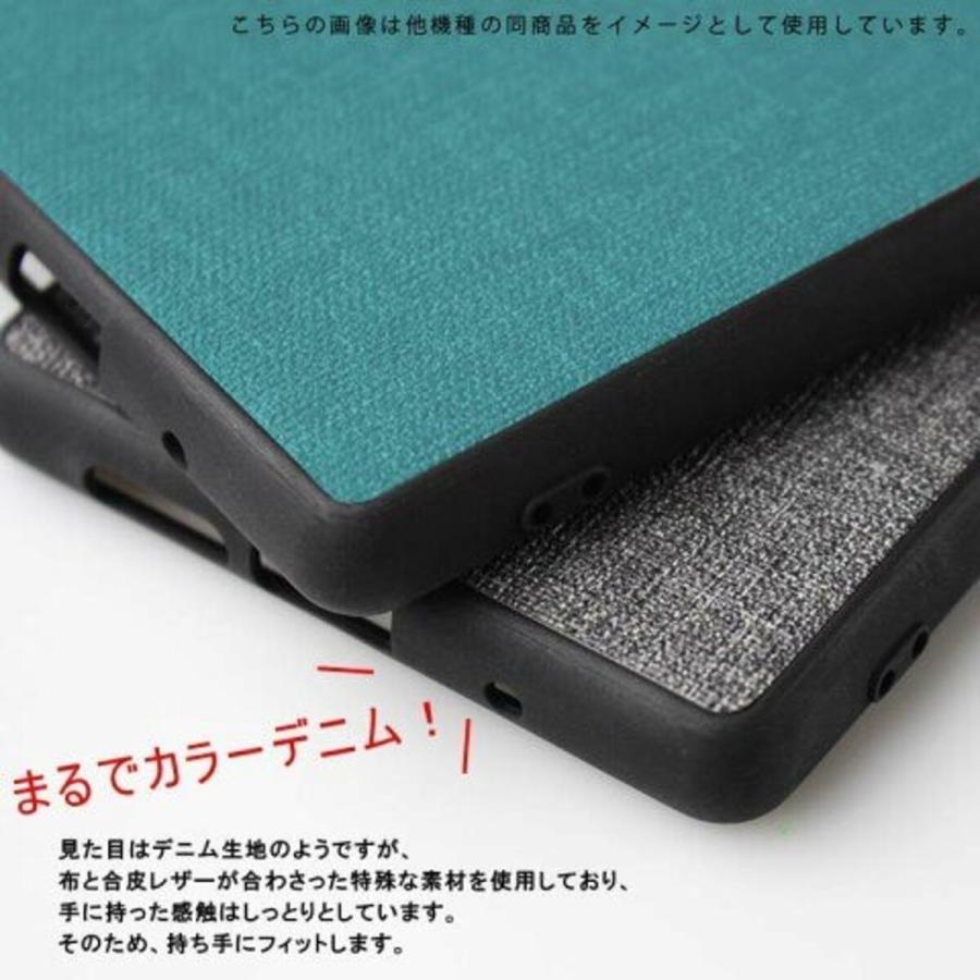 Xperia 5 IV スマホケース エクスペリア ケース ソフト デニム調 カラフル カラー TPU ポリカーボネート 耐衝撃 |  | 03