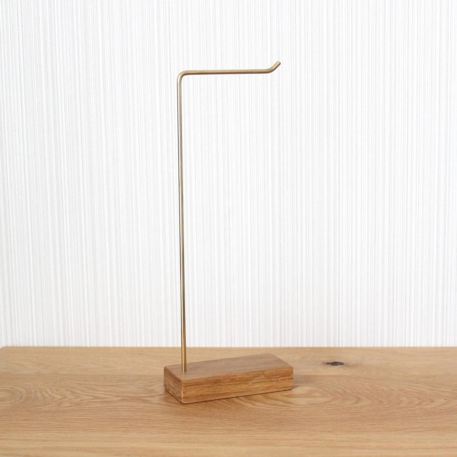 アクセサリースタンド (オーク×真鍮) ネックレス ピアス ネックレススタンド ジュエリースタンド 収納 おしゃれ かわいい |  | 01