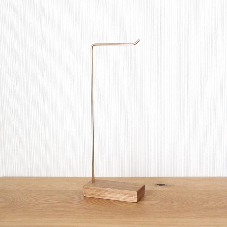 アクセサリースタンド (オーク×真鍮) ネックレス ピアス ネックレススタンド ジュエリースタンド 収納 おしゃれ かわいい |  | 02