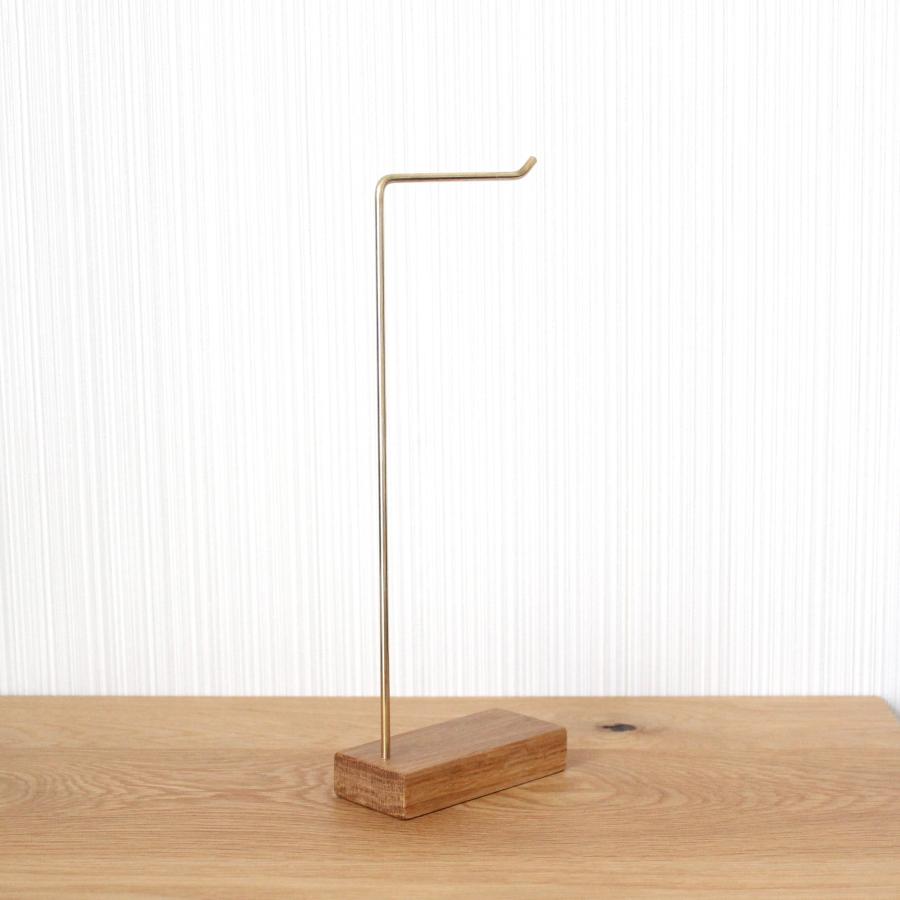 アクセサリースタンド (オーク×真鍮) ネックレス ピアス ネックレススタンド ジュエリースタンド 収納 おしゃれ かわいい |  | 04