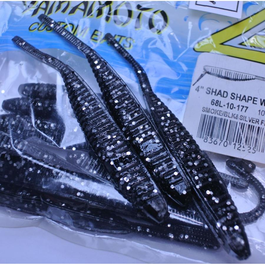 Gary YAMAMOTO（ゲーリーヤマモト） シャッドシェイプワーム4in