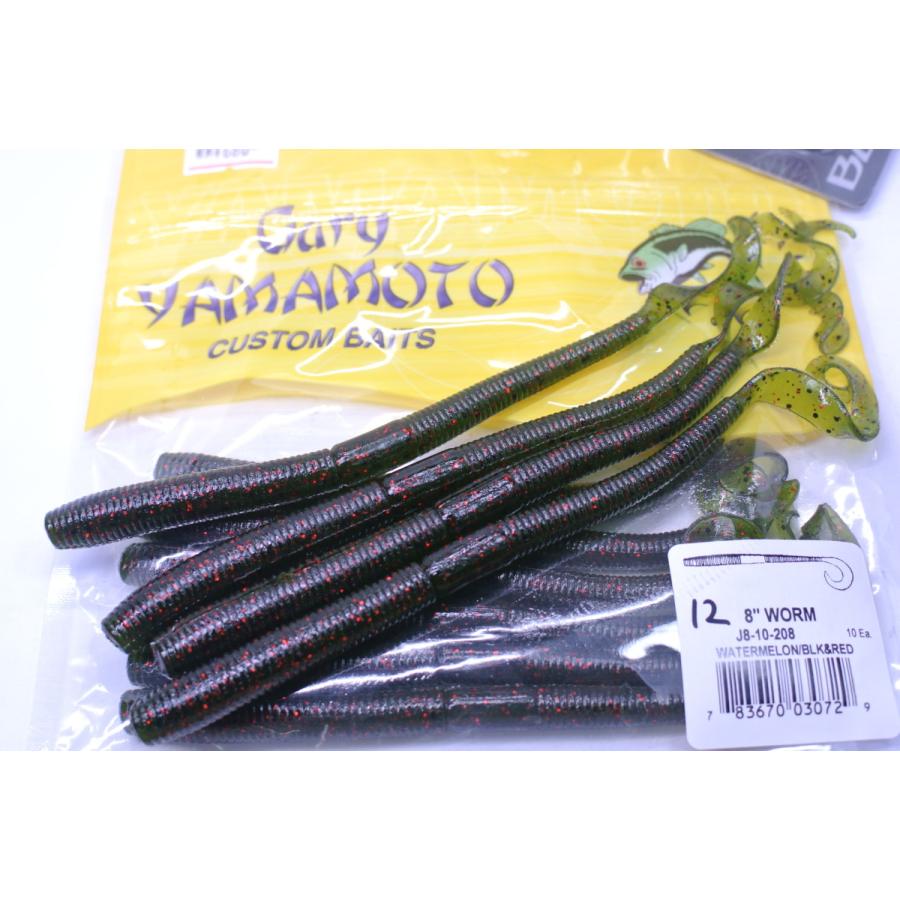 Gary YAMAMOTO（ゲーリーヤマモト） 8インチワーム : ルアー&ロッド